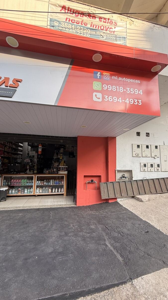 Fachada da loja ML Autopeças